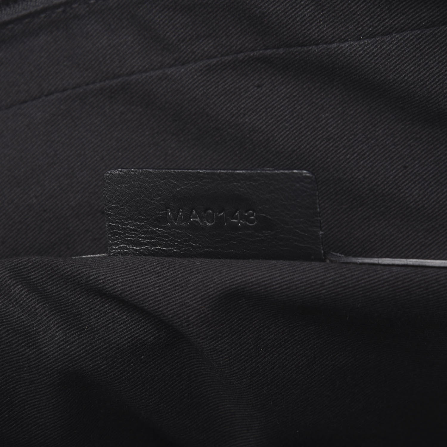 Givenchy Glazed Pebbled Calfskin Large Nightingale Black 6 of 11