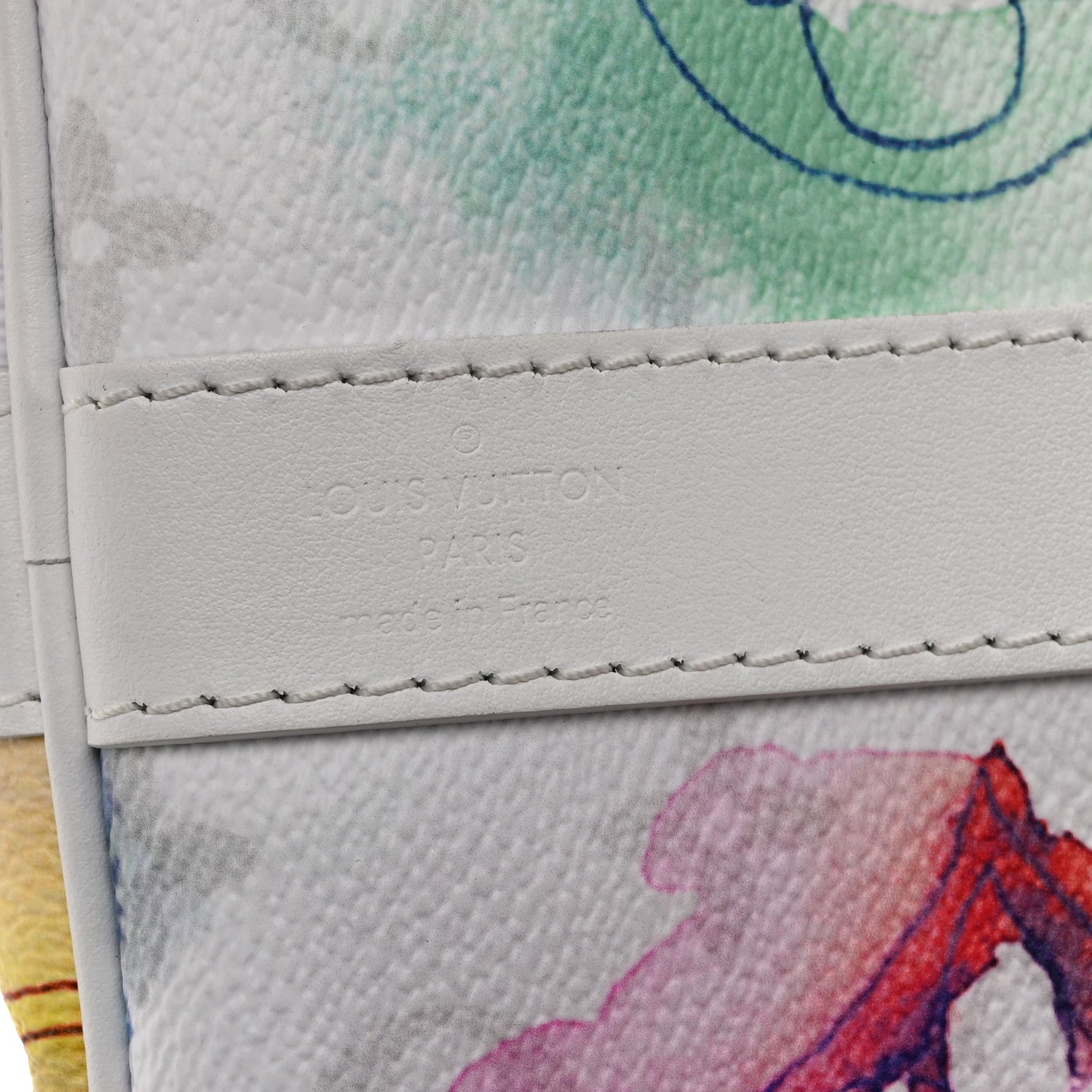 Louis Vuitton Monogram Watercolor Keepall Bandouliere 50 Multicolor 5 of 8