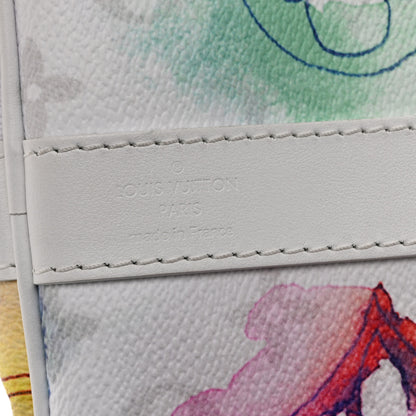 Louis Vuitton Monogram Watercolor Keepall Bandouliere 50 Multicolor 5 of 8