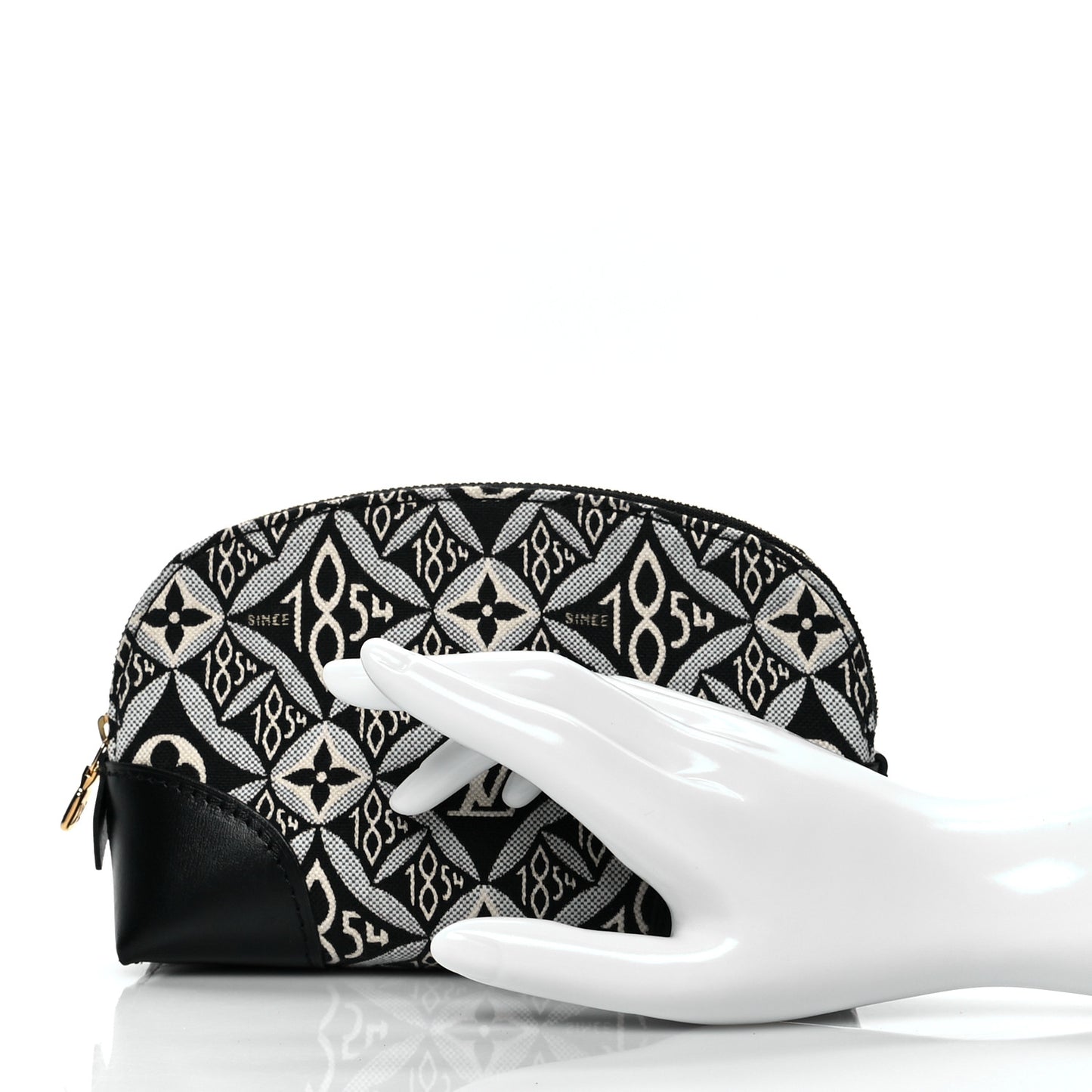 Jacquard Since 1854 Cosmetic Pouch PM Grey