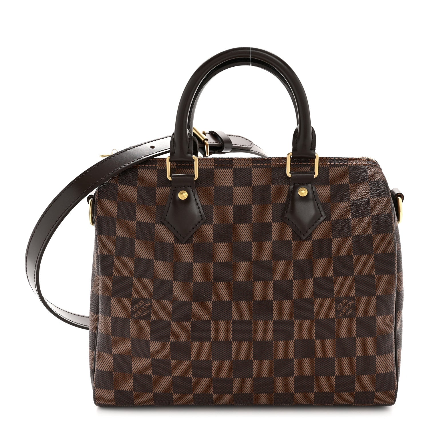 Louis Vuitton Damier Ebene Speedy Bandouliere 25 1 of 12
