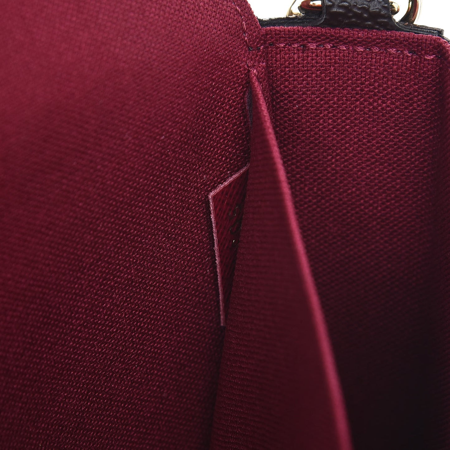 Monogram Pochette Felicie Chain Wallet Fuchsia