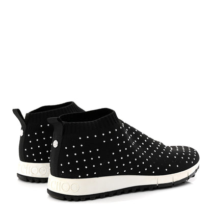 Jimmy Choo Elastic Norway Slip-On Sneakers 39 Black 4 of 9