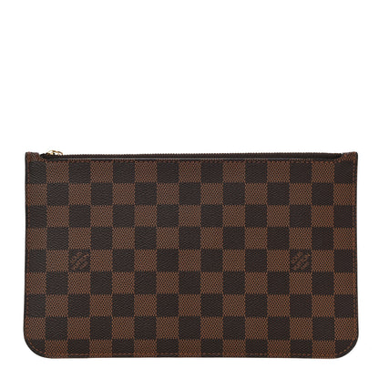 Louis Vuitton Damier Ebene Neverfull MM GM Pochette 1 of 10