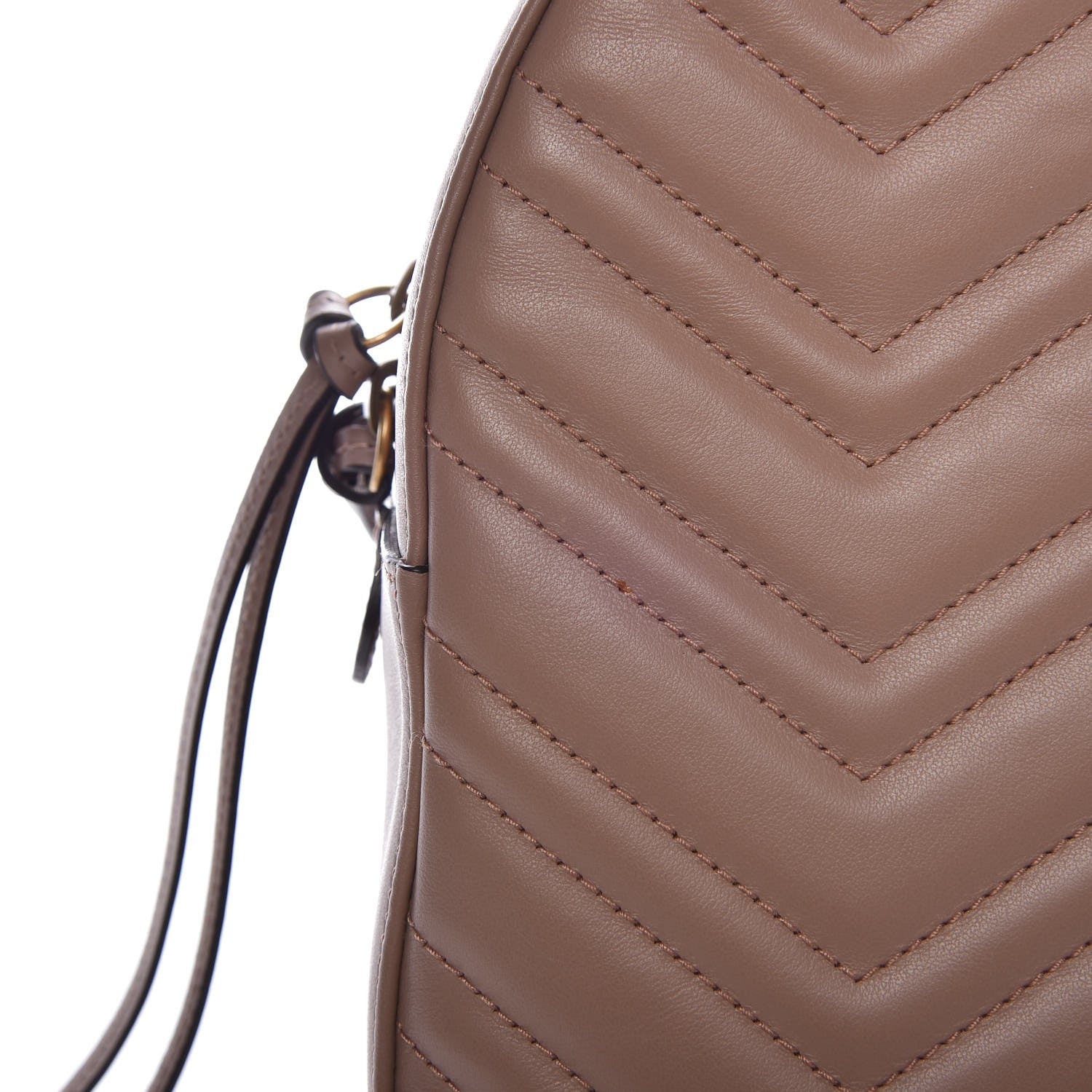Gucci Calfskin Matelasse GG Marmont Backpack Porcelain Rose 9 of 9