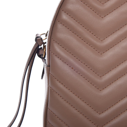 Gucci Calfskin Matelasse GG Marmont Backpack Porcelain Rose 9 of 9