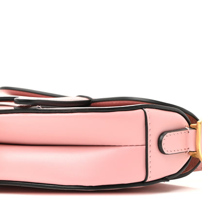Christian Dior Smooth Calfskin Mini Saddle Bag With Strap Antique Pink 16 of 19