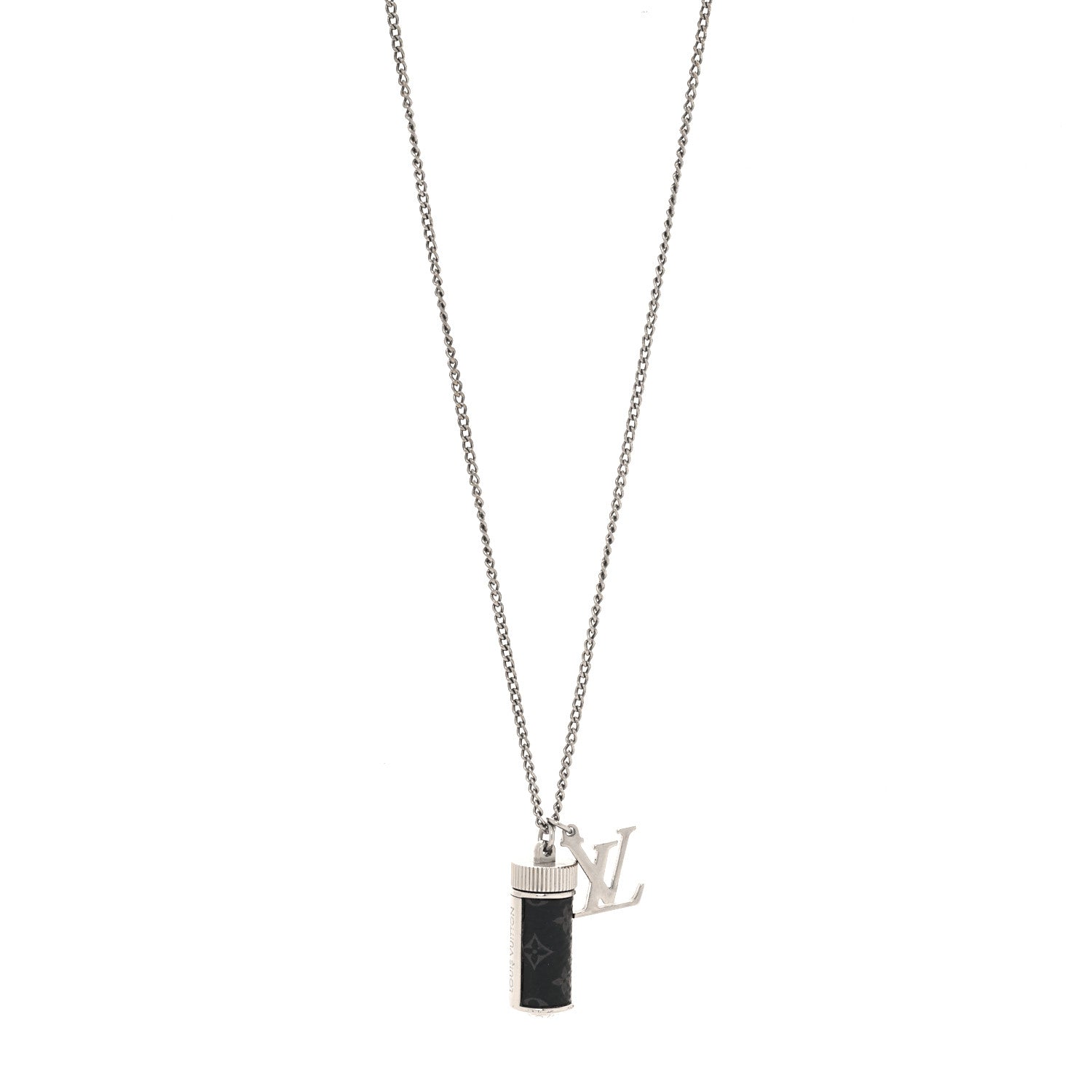 Louis Vuitton Monogram Eclipse Charms Necklace 1 of 6