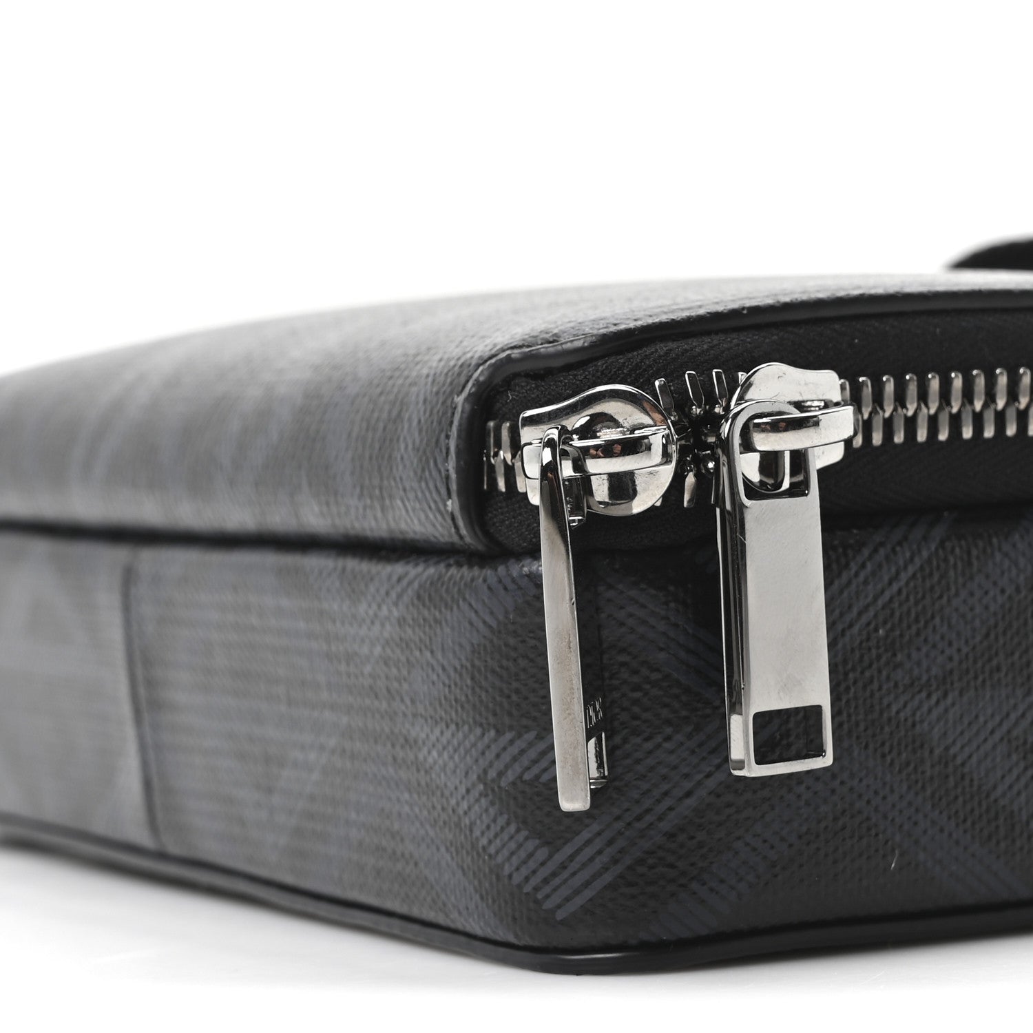Christian Dior Coated Canvas CD Diamond Messenger Pouch Black 9 of 9