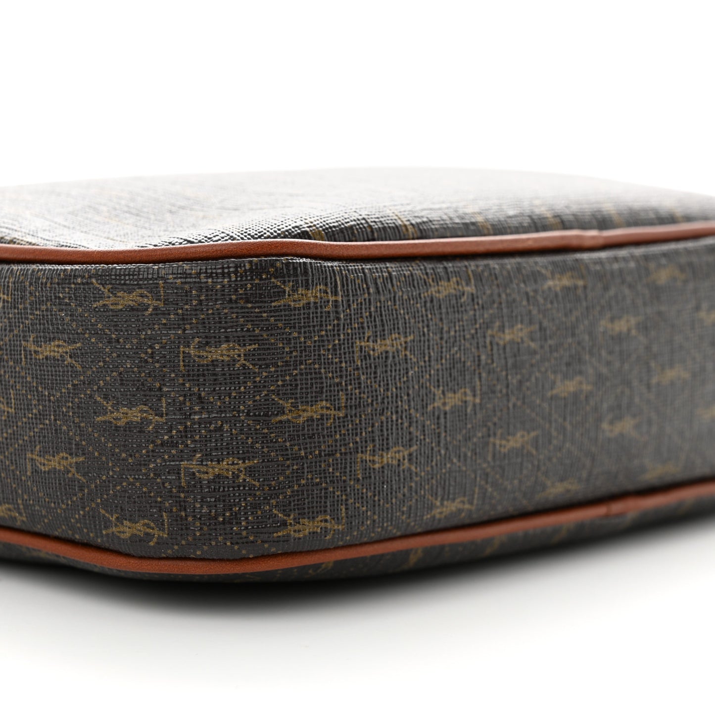 Canvas Smooth Calfskin Le Monogramme Small Camera Bag Chestnut