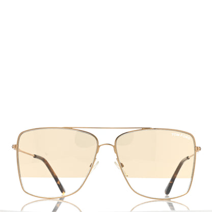Tom Ford Magnus Aviator Sunglasses TF651 Gold 2 of 8
