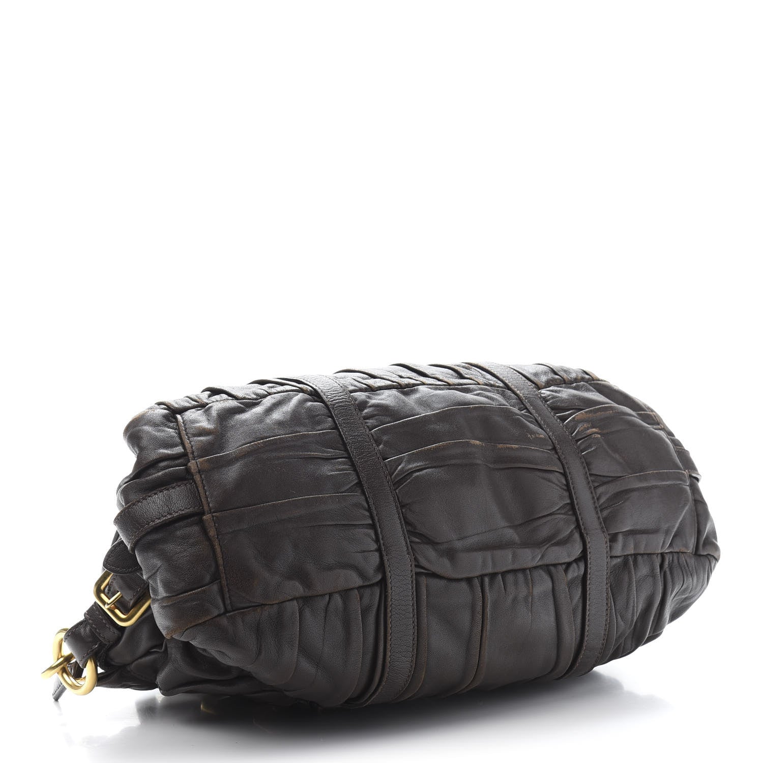 Prada Nappa Gaufre Shopping Satchel Caffe 4 of 18