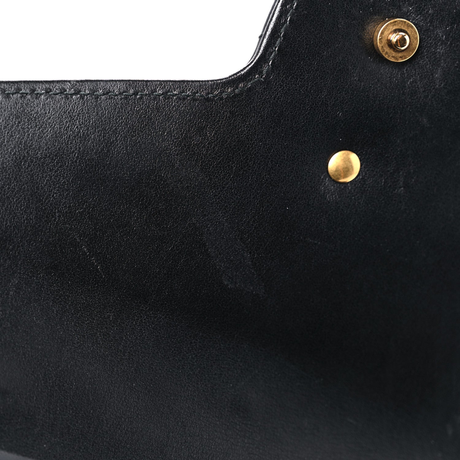 Gucci Calfskin Matelasse GG Marmont Chain Wallet Black 13 of 14
