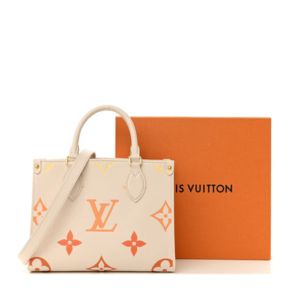 Louis Vuitton Empreinte Monogram Giant By The Pool Onthego PM Neutral Gradient 12 of 12