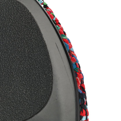 Hermes Printed Silk Braided Minorque Ballerina Flats 39.5 Multicolor 12 of 12