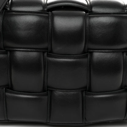 Bottega Veneta Nappa Maxi Intreccio Padded Cassette Crossbody Bag Black 8 of 12