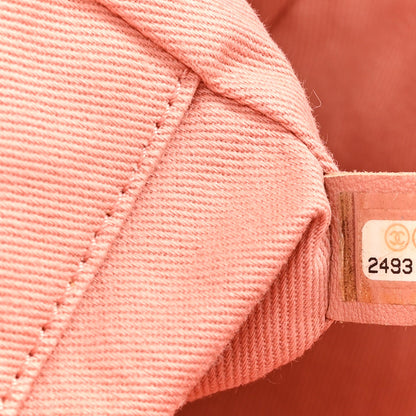Chanel Lurex Boucle Deauville Medium Tote Pink 7 of 11