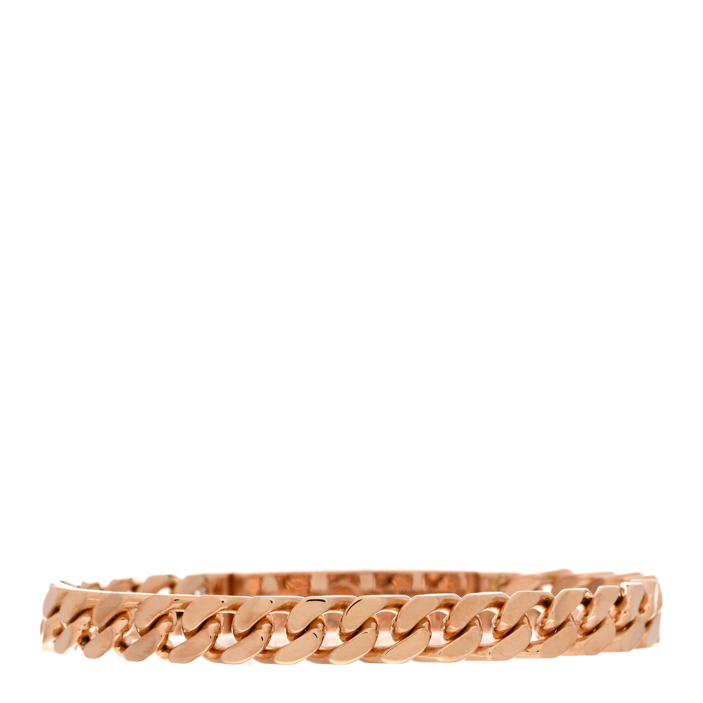 18K Rose Gold Diamond PM Kelly Chaine Bracelet XS