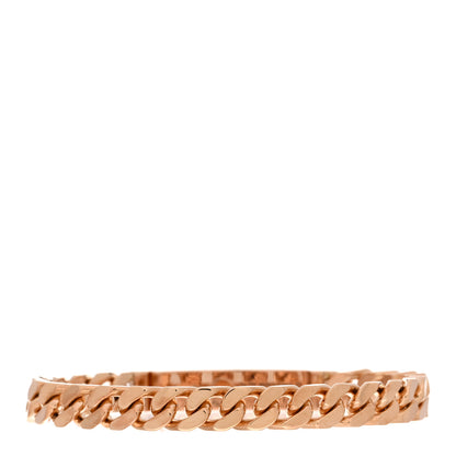 Hermes 18K Rose Gold Diamond PM Kelly Chaine Bracelet XS 2 of 4