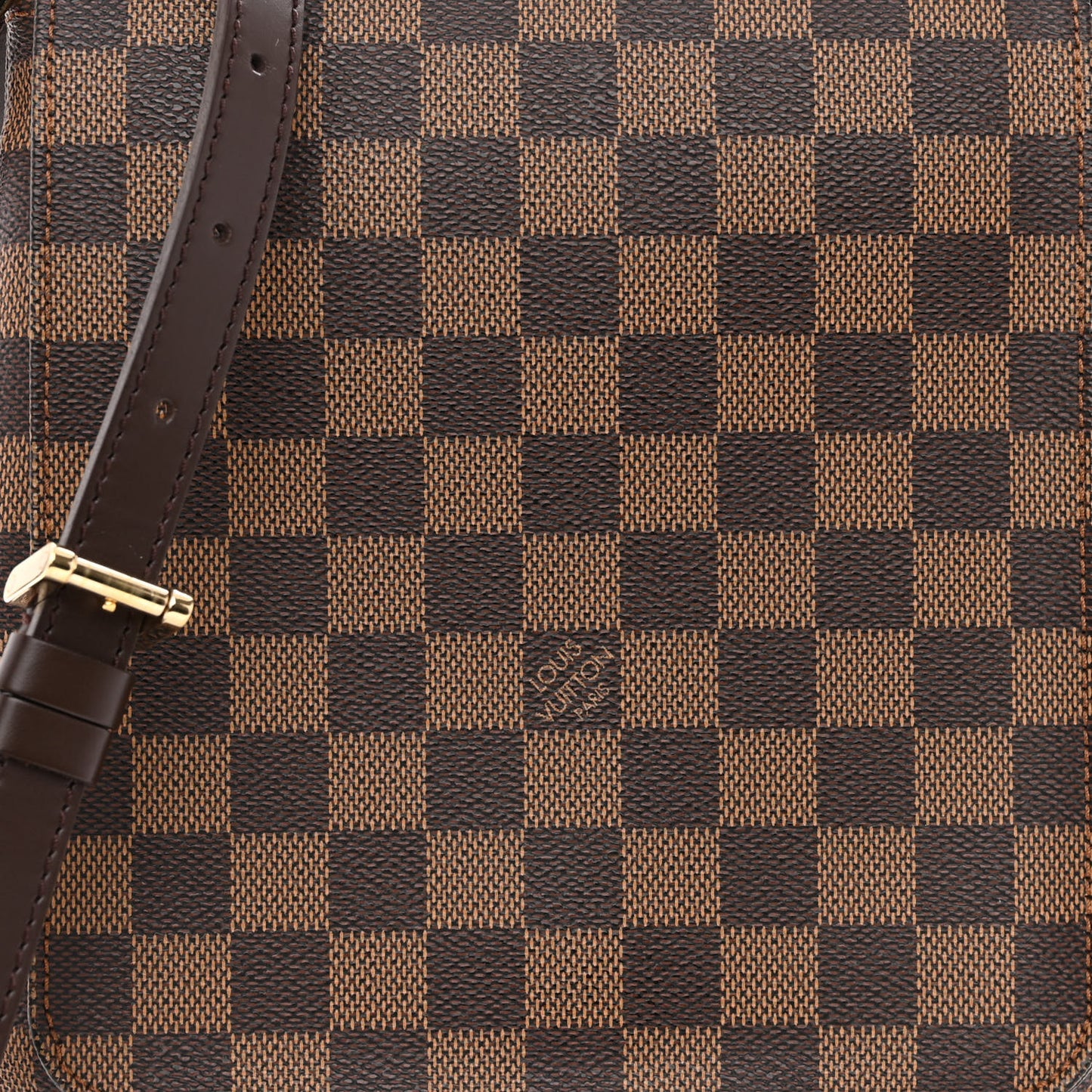 Damier Ebene Musette Salsa Long Strap
