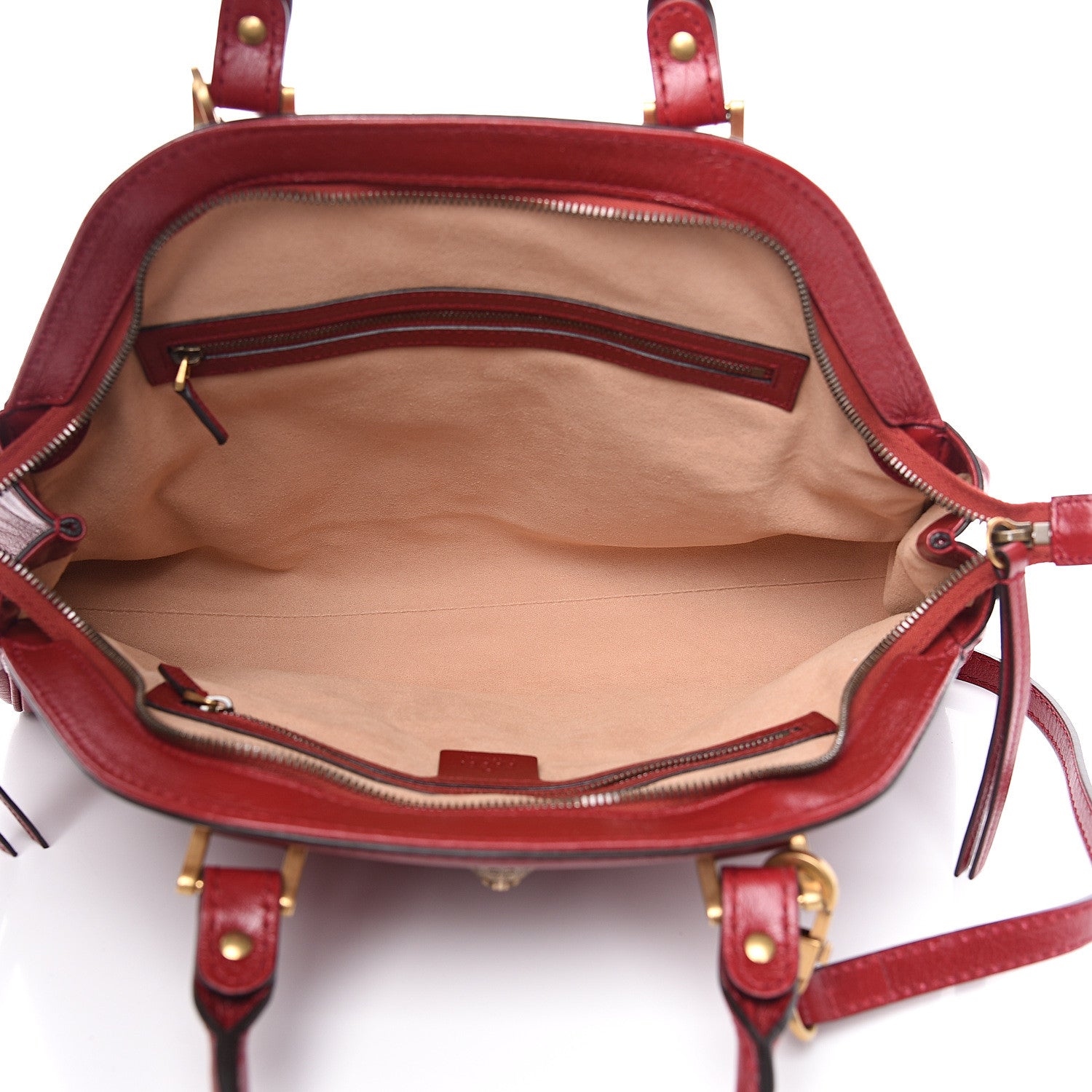 Gucci Piuma Lux Energy Medium Re(Belle) Top Handle Bag Romantic Cerise 4 of 8