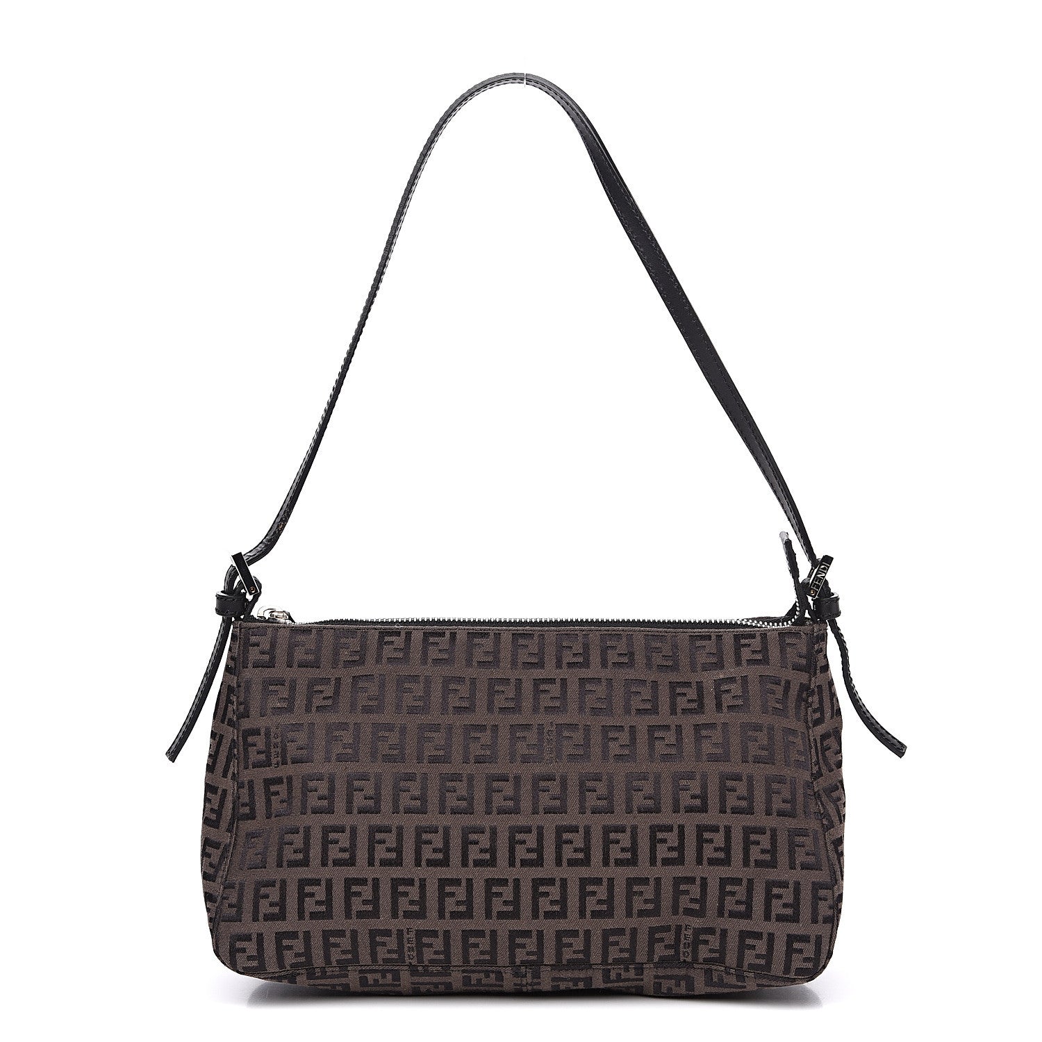 Fendi Zucchino Pochette Tobacco Moro 1 of 8