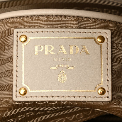 Prada Jacquard Logo Tote Corda Talco 6 of 10