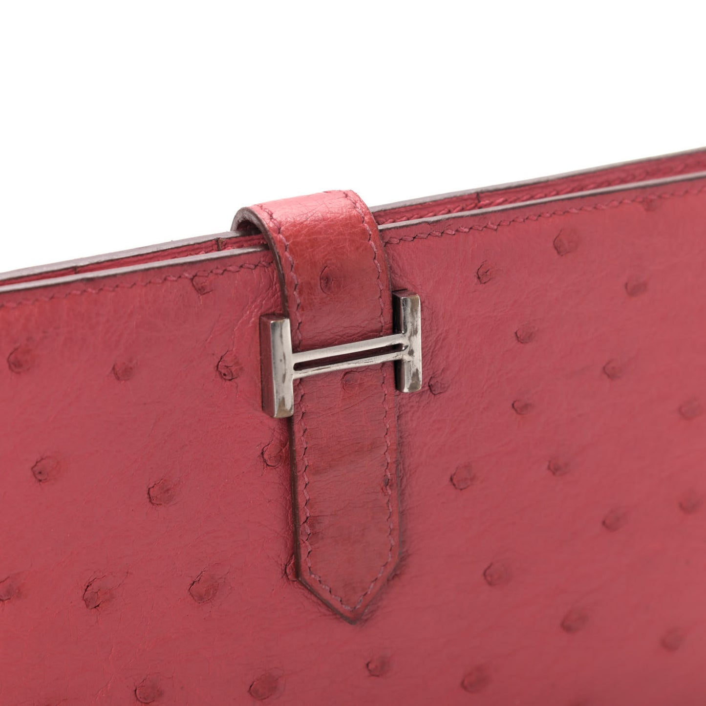 Ostrich Bearn Wallet Bougainvillea
