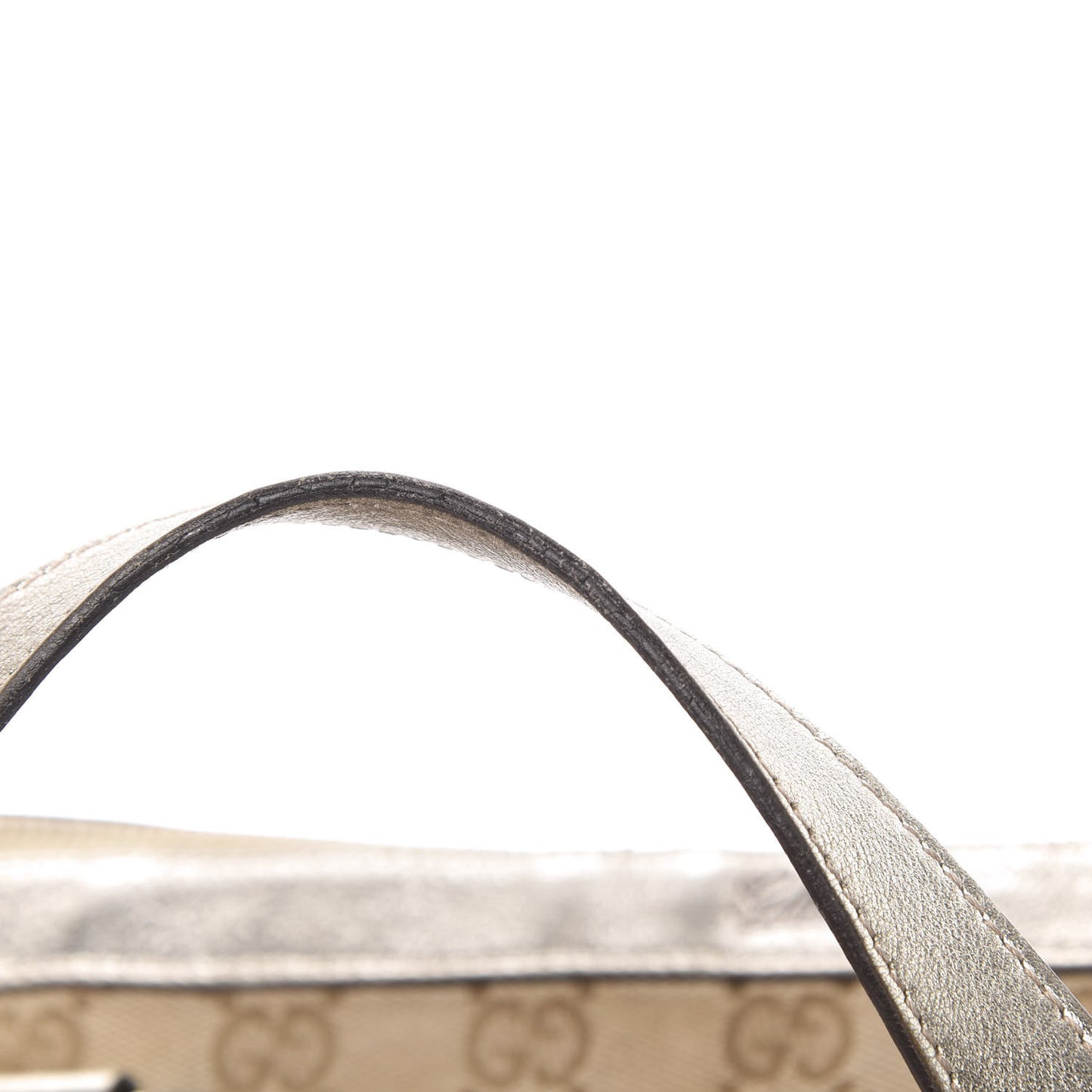 Monogram Medium Abbey Tote Metallic