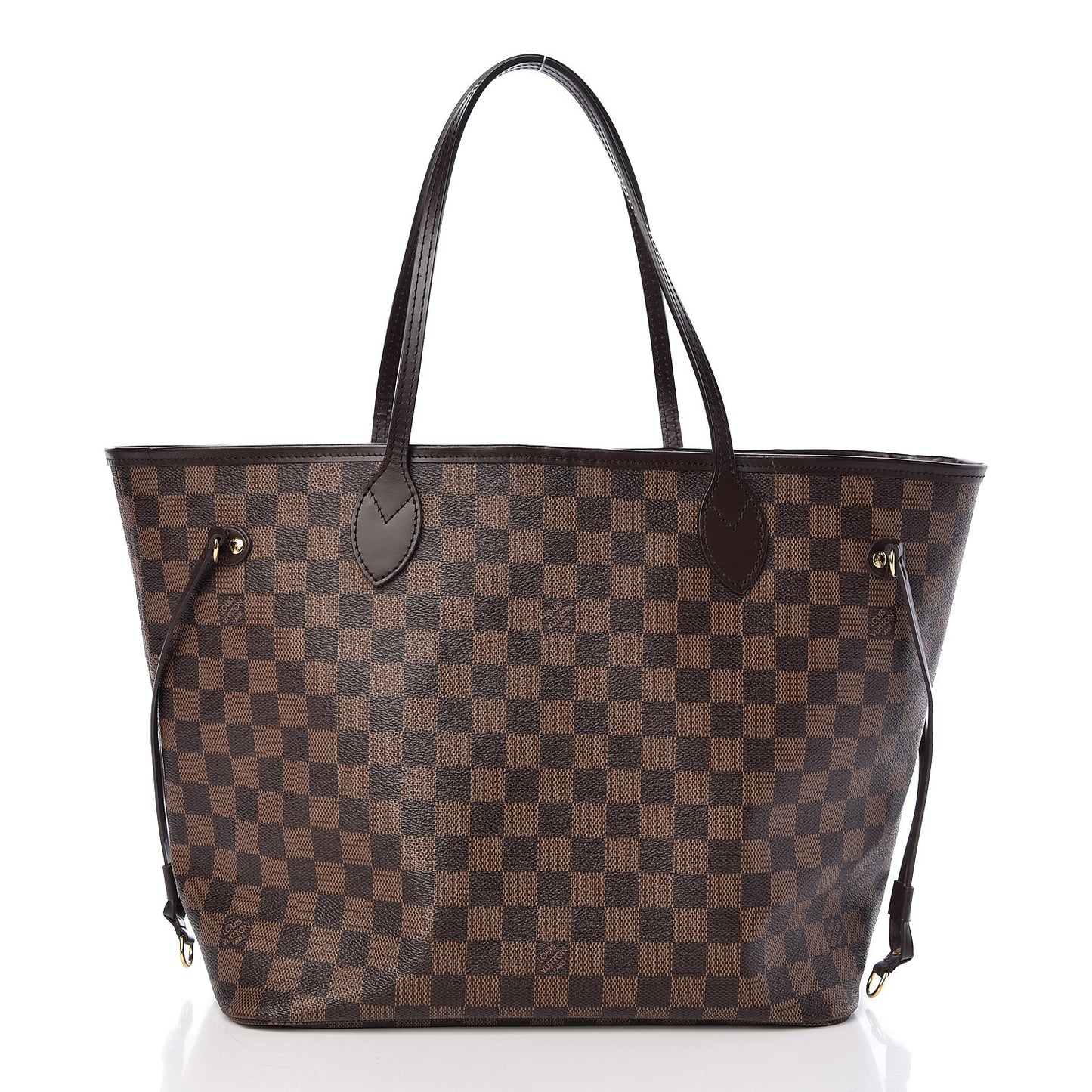Damier Ebene Neo Neverfull MM Rose Ballerine