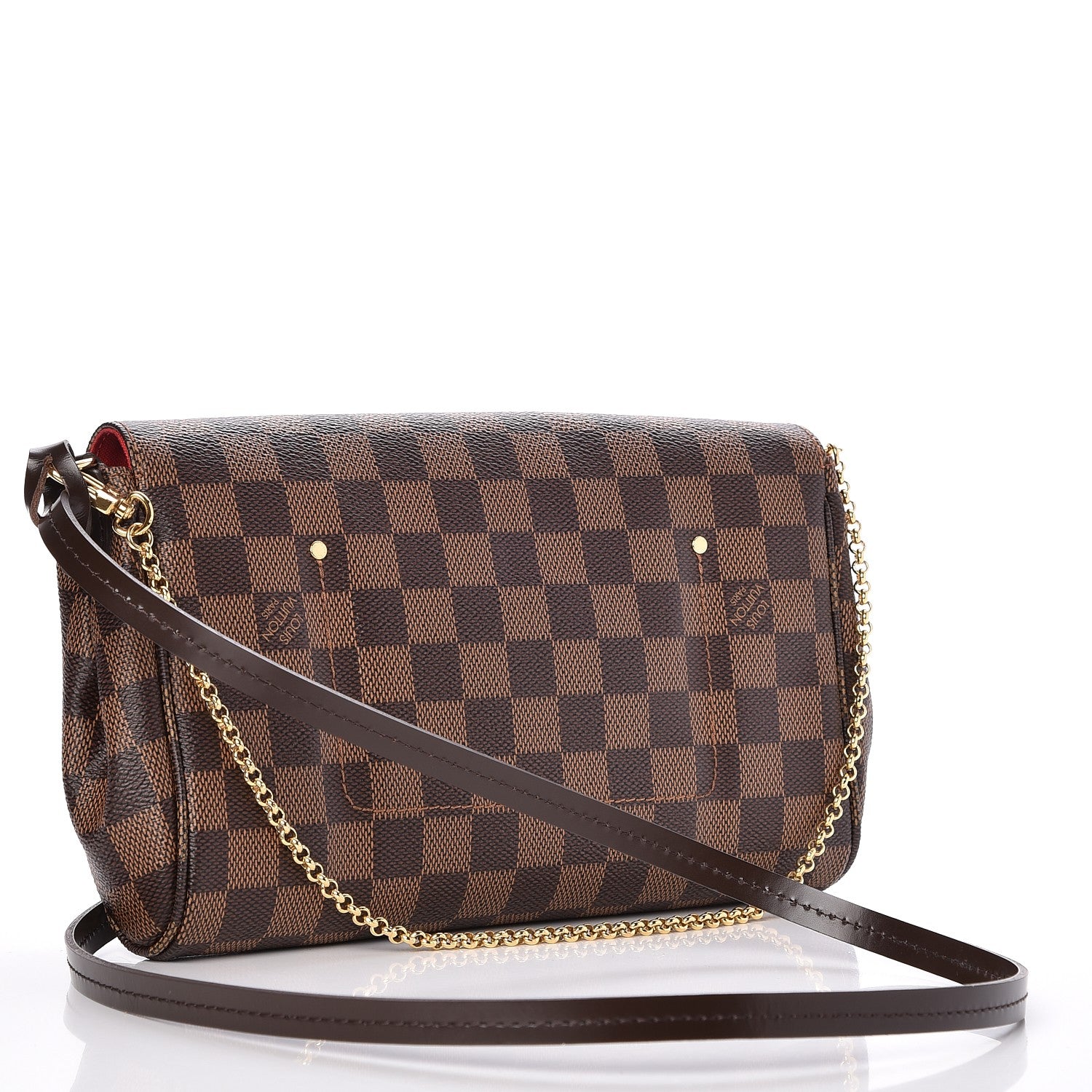 Louis Vuitton Damier Ebene Favorite MM 3 of 9