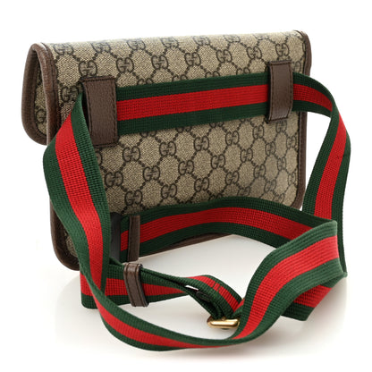Gucci GG Supreme Monogram Neo Vintage Web Belt Bag Brown 3 of 10