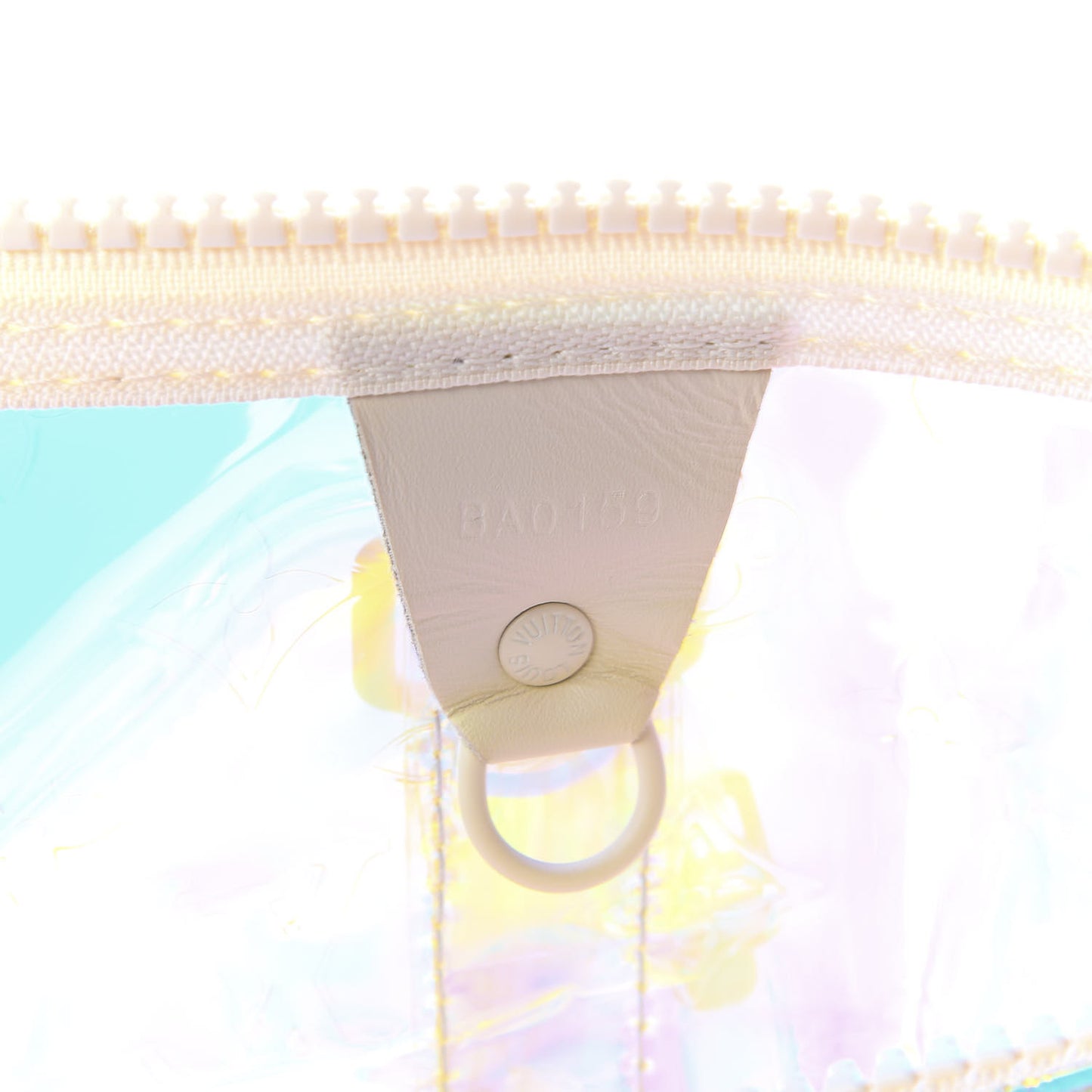 PVC Monogram Keepall Bandouliere 50 Iridescent Prism