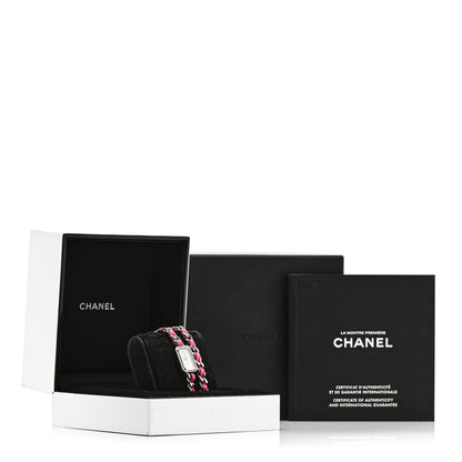 Chanel Stainless Steel Lambskin Mother of Pearl 16mm Premiere Rock Triple Row Quartz Watch Pink 5 of 5