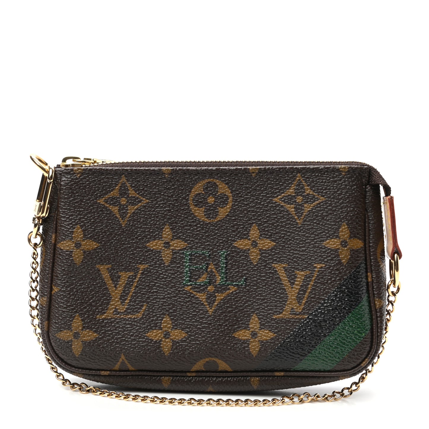 Monogram My LV Heritage Mini Pochette Accessories Black Vert