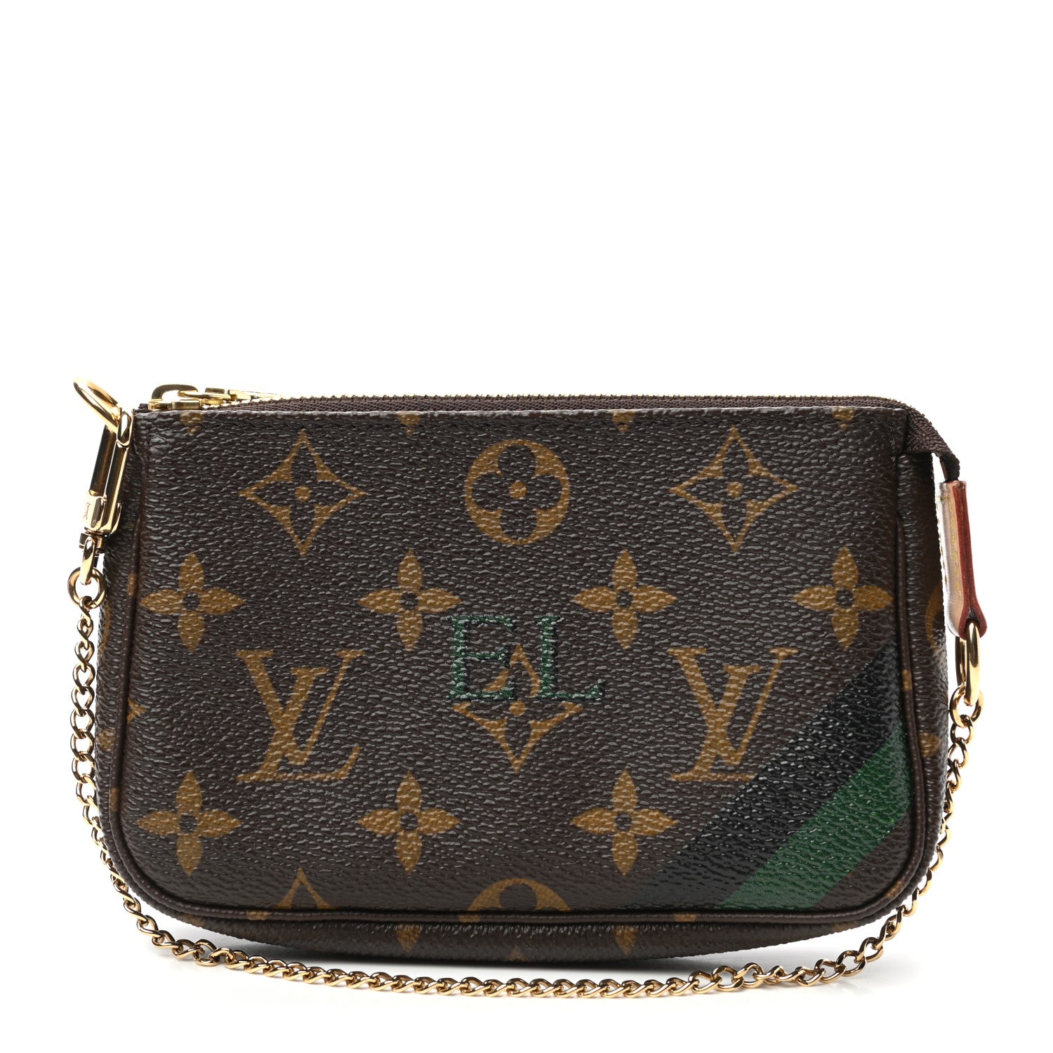 Louis Vuitton Monogram My LV Heritage Mini Pochette Accessories Black Vert 1 of 9