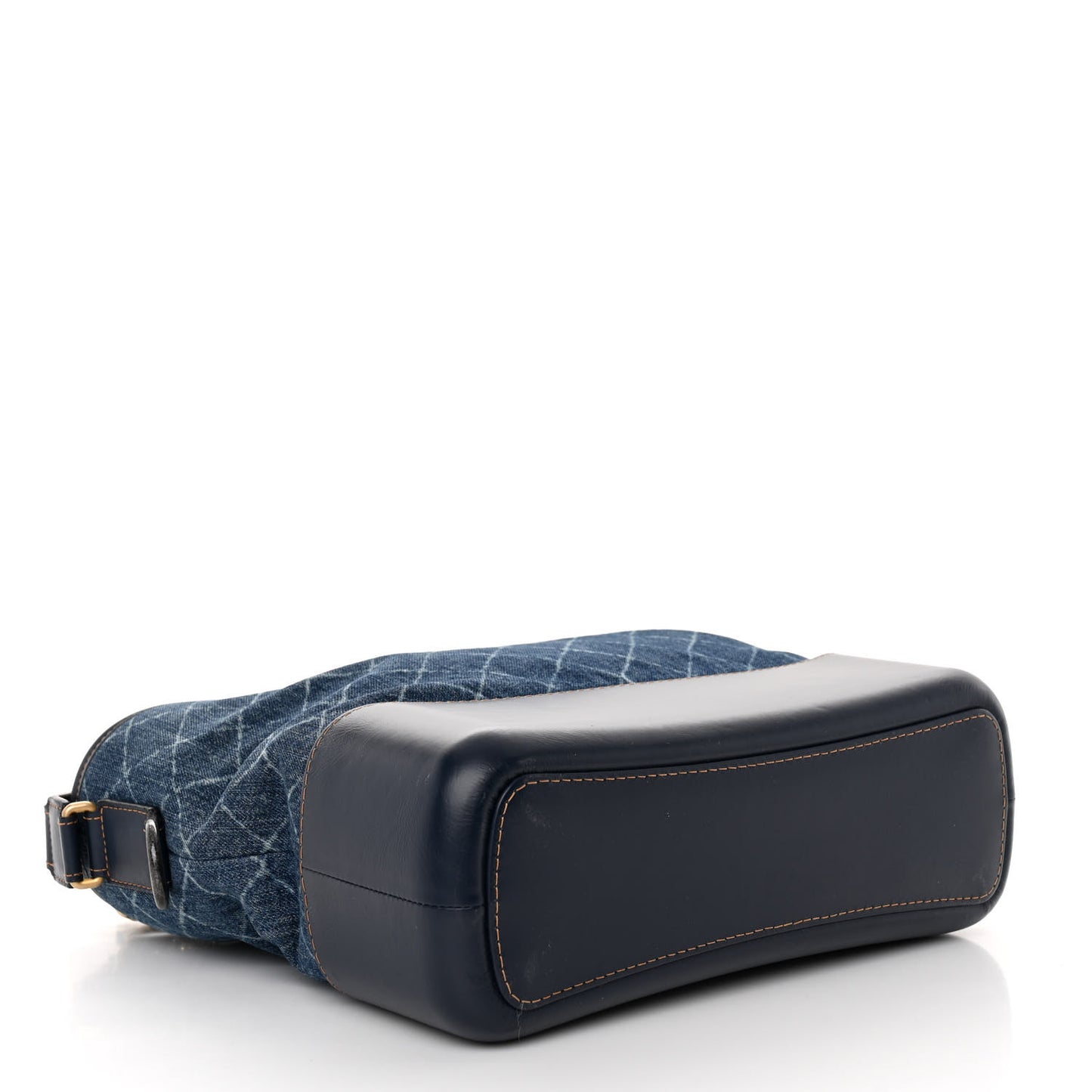 Denim Calfskin Medium Gabrielle Hobo Blue