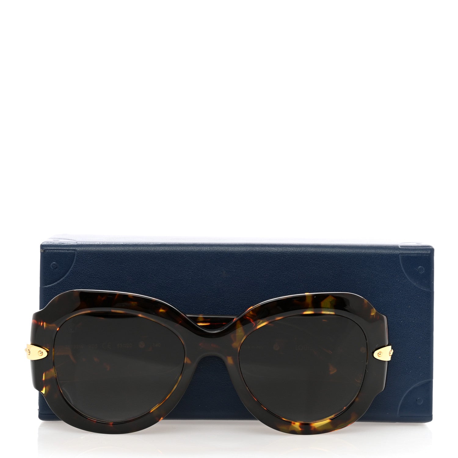 Louis Vuitton Acetate Paris Texas Sunglasses Z1133W Dark Tortoise 8 of 8