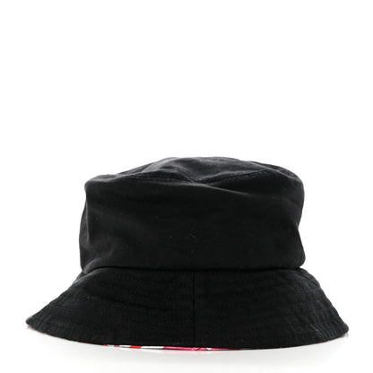 Chanel Cotton Pearl CC Bucket Hat M Black 5 of 8