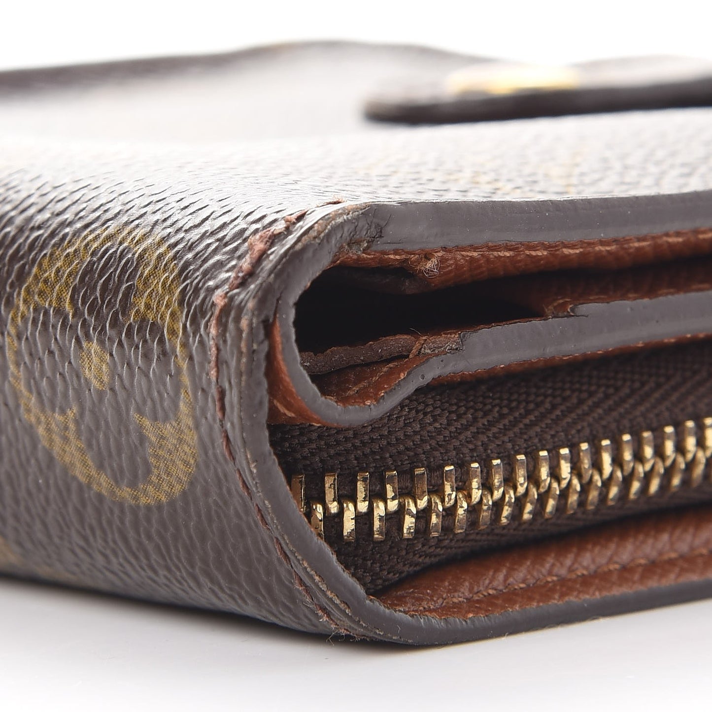 Monogram Compact Zippe Zipped Wallet