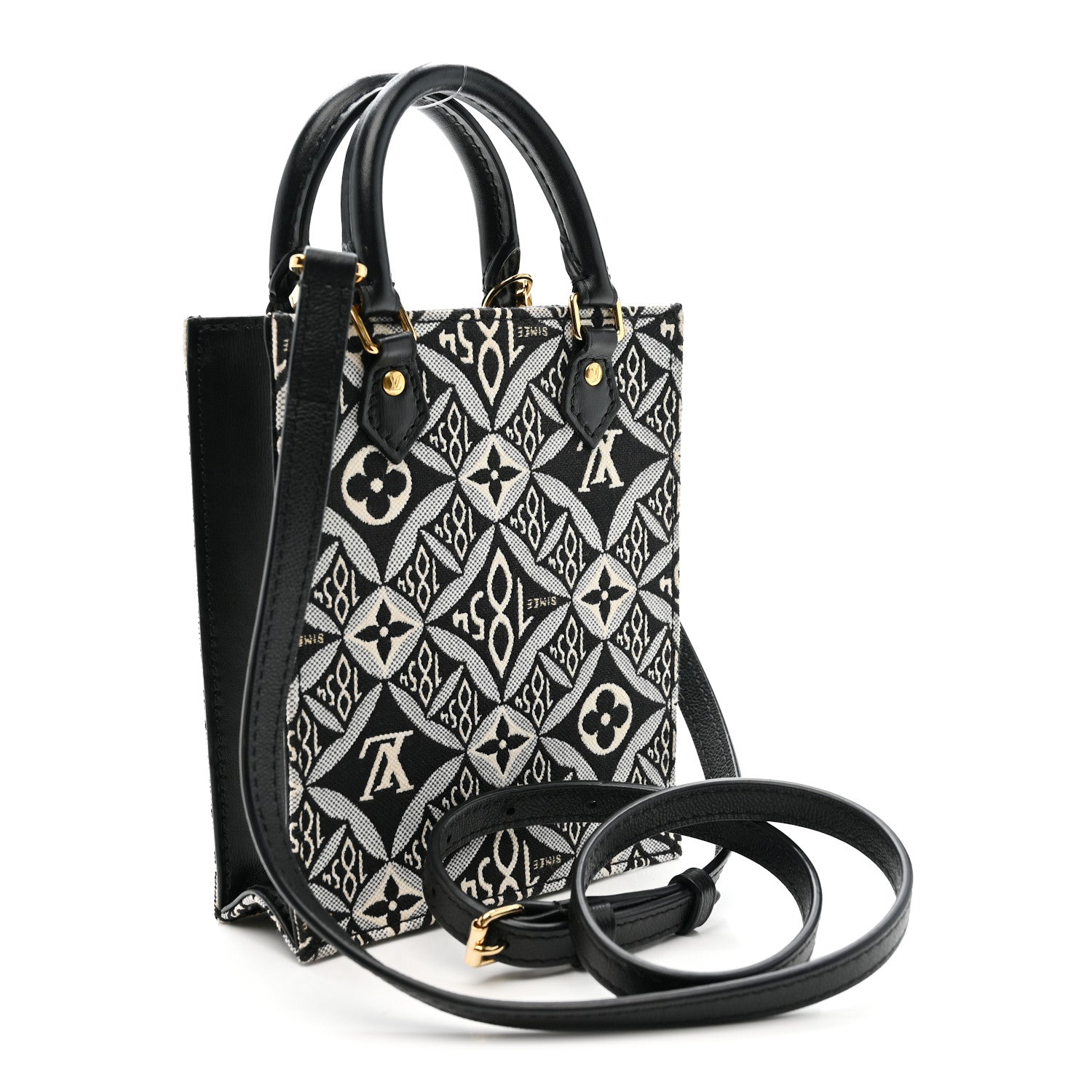 Louis Vuitton Jacquard Since 1854 Petit Sac Plat Grey 3 of 9