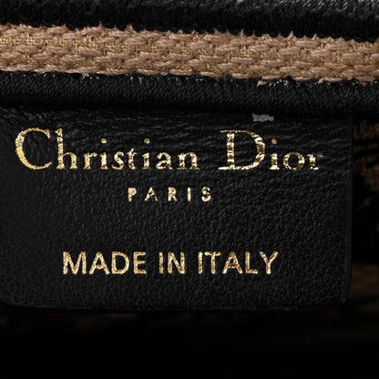 Christian Dior Canvas Embroidered Toile de Jouy Voyage Saddle Bag Beige Multicolor 5 of 9