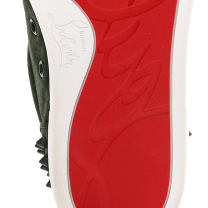 Christian Louboutin Veau Velours Orlato Flat Sneakers  38 Tennessee 7 of 10