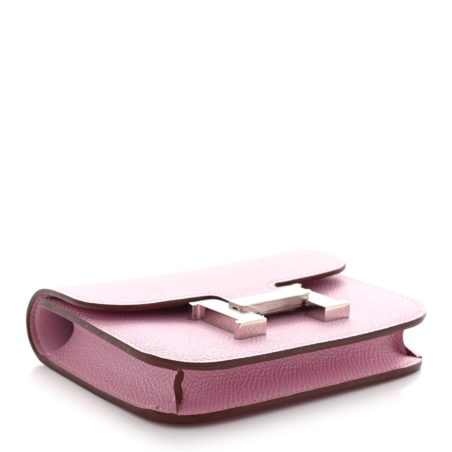 Hermes Epsom Constance Slim Wallet Mauve Sylvestre 5 of 10