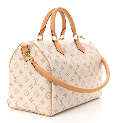 Louis Vuitton Monogram Dune Lucky Speedy Soft 30 Pink 3 of 10