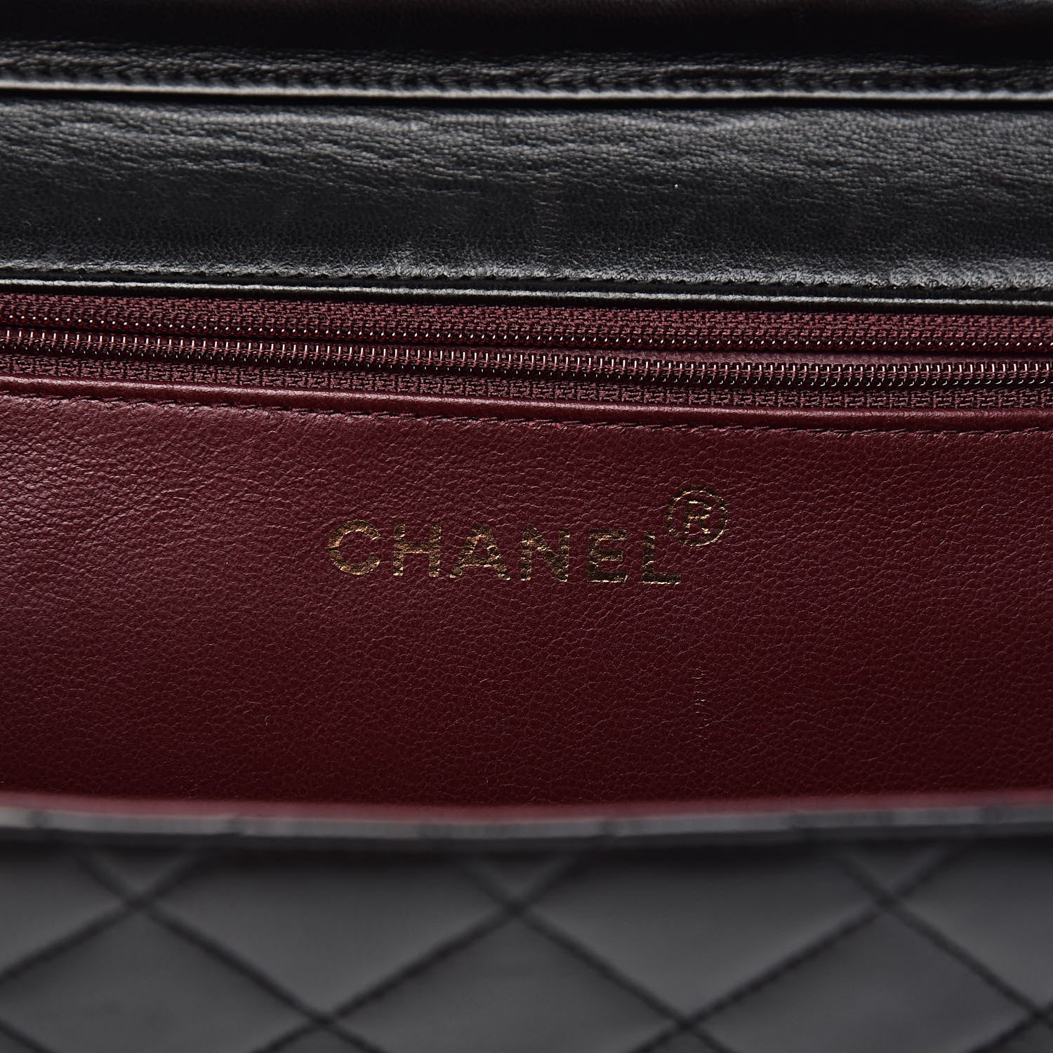 Chanel Lambskin Quilted Medium Single Flap Black 6 of 11