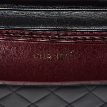 Chanel Lambskin Quilted Medium Single Flap Black 6 of 11
