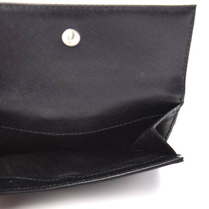 Prada Tessuto Nylon French Wallet Black 5 of 10