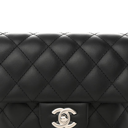 Chanel Calfskin Quilted CC Uniform Flap Belt Bag Black 8 of 11