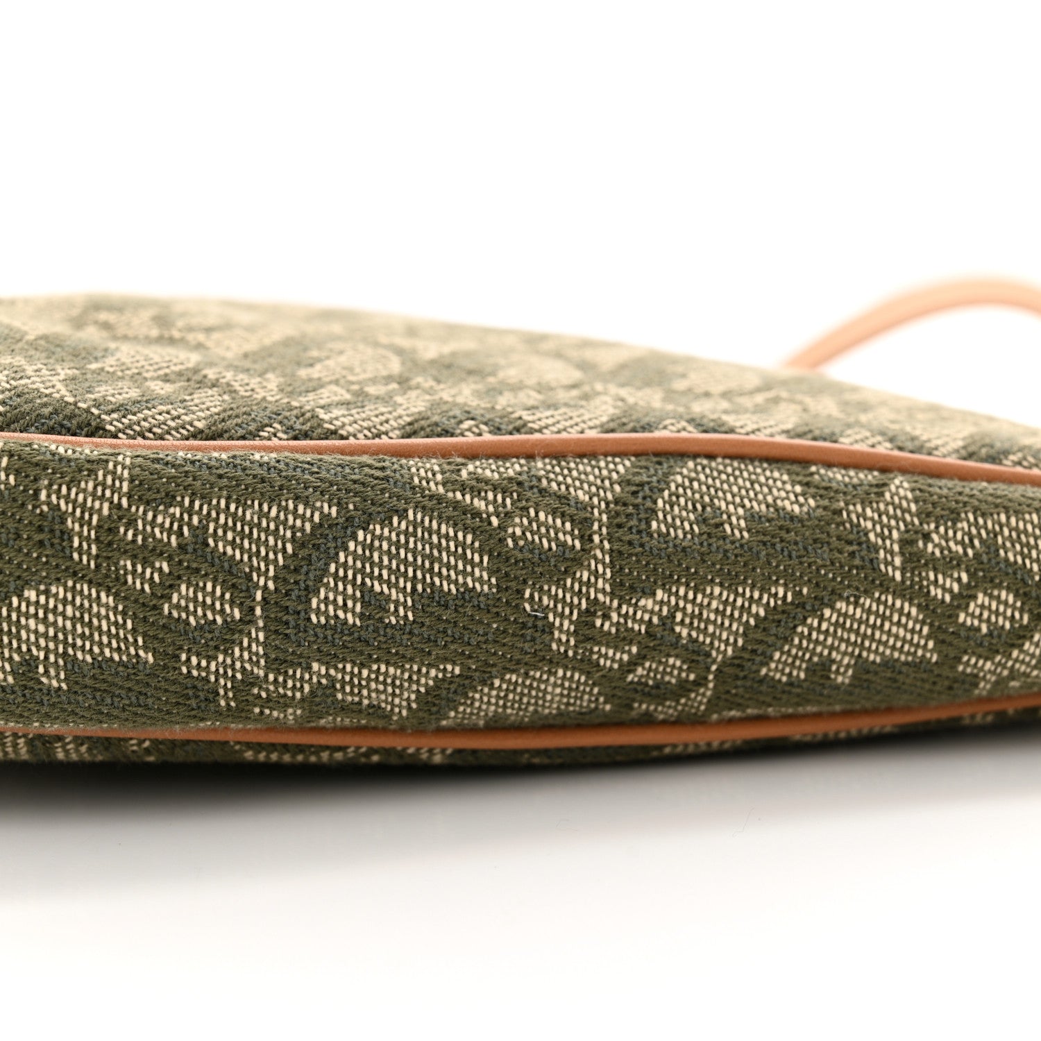 Christian Dior Monogram Mini Saddle Pochette Green 10 of 10